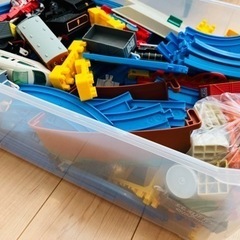 【差し上げます】大量のプラレールの画像