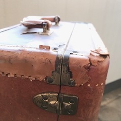 【木製レザー張りヴィンテージ】テナーサックスケースの画像
