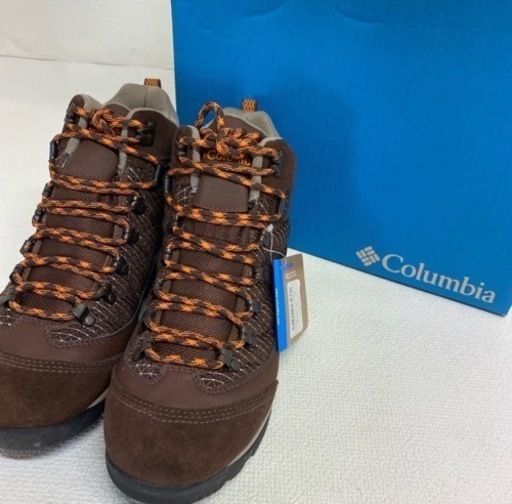 【新品未使用】トレッキングシューズ 登山靴 Columbia コロンビア 24.5 ブラウン Madruga Peak 3 Omni-Tech Wide
