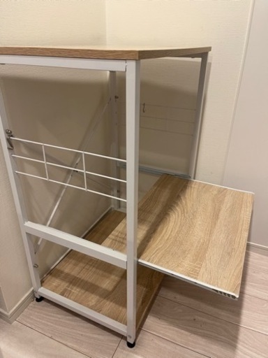 [取引先決まった]DOMY HOME レンジ台 キッチンラック 幅60cm