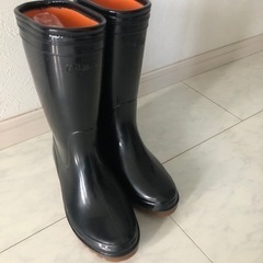 ✨未使用✨レイン＆スノーブーツ　長ぐつ　23センチ　温かな中敷きの画像