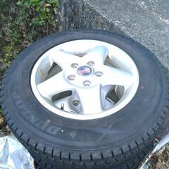DUNLOP WINTERMAX 175/80R15 4本　バリ...