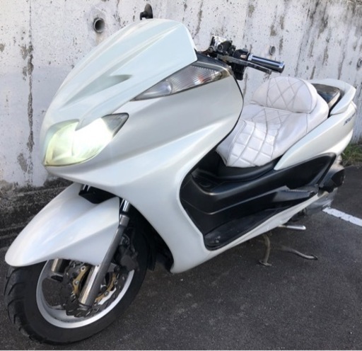 売れました！ 動画有り YAMAHA グランド マジェスティ 250 ホワイト