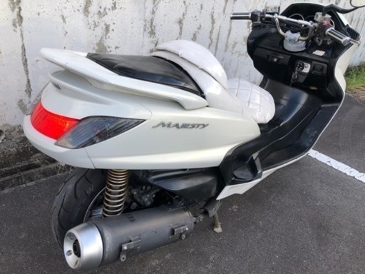 売れました！ 動画有り YAMAHA グランド マジェスティ 250 ホワイト