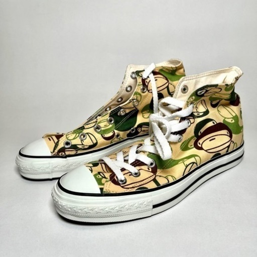 新品デッドストック:BAPESTA HI 26.5cm エイプ A BATHING APE