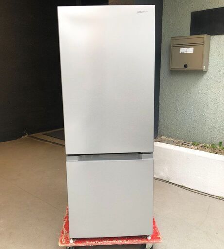 美品 HITACHI 冷蔵庫 2019年製 154L 日立 RL-154JA プラチナシルバー