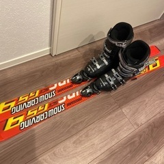 スキー&ブーツ　セット(ストック無し)