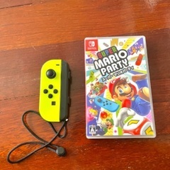 ニンテンドースイッチ　本体　箱あり　ジョイコン＋1つ　マリオパーティーまでおつけします