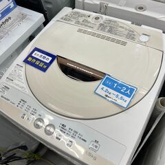 全自動洗濯機　SHARP　売場展開中