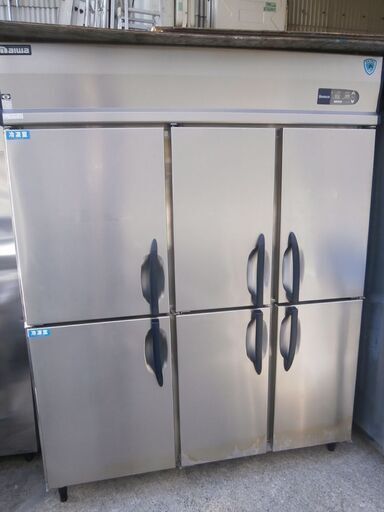 ☆中古品 大和冷機 ダイワ業務用冷凍冷蔵庫 2凍4冷 6枚扉 523Ｓ2-EC 2016年製 三相200Ｖ 1500ｘ800ｘ1920㎜ 動作確認済み☆