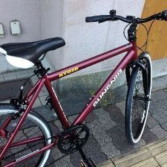 美品☆KYUZO[キュウゾ]GUNGNIR[ガンニール]26吋 シティークロスバイク