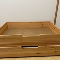 あげます☆無印良品ベッド下収納