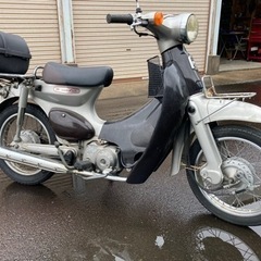 ホンダ　リトルカブ　50cc改80cc キャブ　原付二種登録　島根の画像