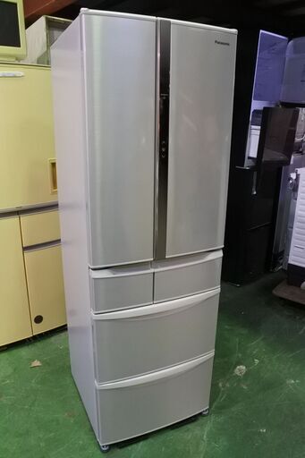 Panasonic 14年式 NR-F438T-N 426L 6ドア ファミリータイプ 自動製氷機能 エリア格安配達 12*18