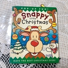 Xmasサンタのとび出し絵本の画像