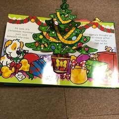 Xmasサンタのとび出し絵本