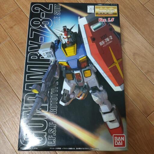 プラモデル MG 1/100 RX-78-2 ガンダム Ver.1.5 (機動戦士ガンダム)\n\n