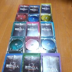 進撃の巨人 season1 全9巻 Blu-rayの画像