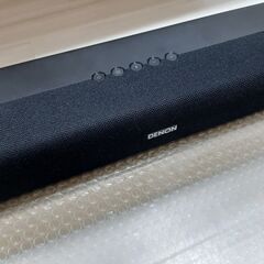 【美品】DENON DHT-S216 サウンドバー スピーカー リモコン付き 2019年 HDMI Bluetooth AUX ブラック DTS Virtual デノン