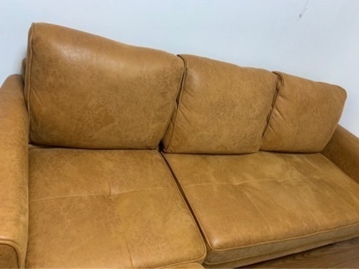 新品同様♪ 有名ブランド関家具Fri フリー カウチソファ
