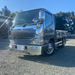 キャンター ３ｔ　４．９ディーゼル　メッキパーツ多数　車検付き！！