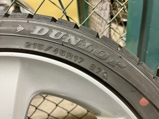 プリウス 純正 17インチ ツーリングホイール スタッドレス