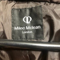 ダウンコート　茶色　の画像