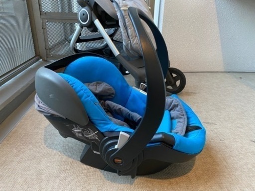 【美品】Stokke Scoot 新生児から使えるベビーカー　チャイルドシート