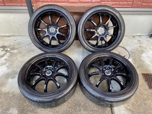 ボルボV50 ワーク18インチ4本セット