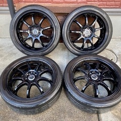 ボルボV50 ワーク18インチ4本セット