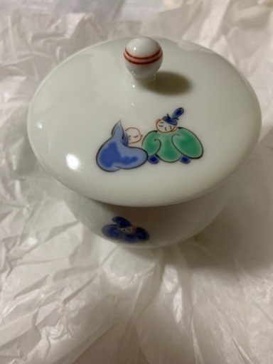 宮内庁御用達 深川製磁 茶器揃 急須1個と蓋付湯呑5客のセット