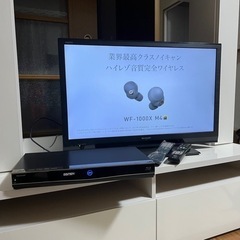 SHARP 32型テレビ ブルーレイHDDレコーダー セット