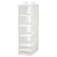 IKEA★6段 衣類用吊り下げ式収納ボックス