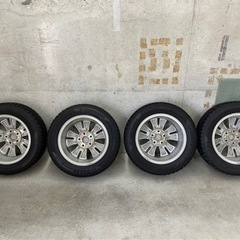 ステップワゴンRK5ホイール、スタッドレス付き 4本の画像