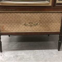 KG-130 昭和レトロ Victor ビクター アンティーク テレビ 当時物 ジャンクの画像