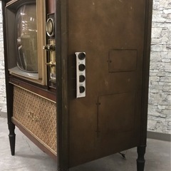 KG-130 昭和レトロ Victor ビクター アンティーク テレビ 当時物 ジャンクの画像