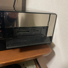 2TB デスクトップPC Blu-rayドライブ付き　モニターとキーボードと無線LANアンテナ付きの画像