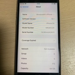 iPhone 6s 64GBの画像