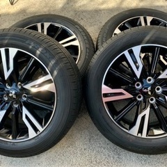 美品　三菱純正タイヤホイールセット　18inch 7.0J 5H...