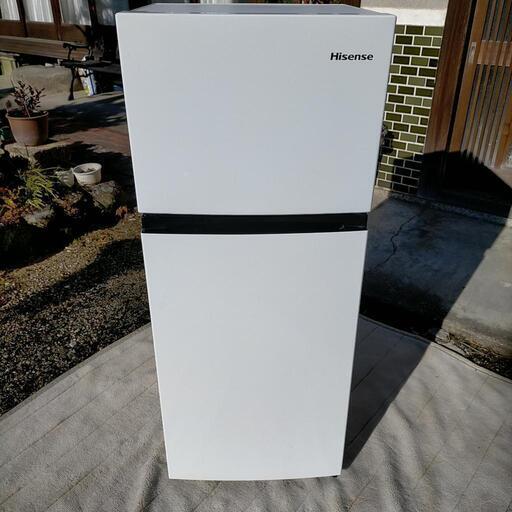 美品 2020年製 Hisense 冷蔵庫 120㍑