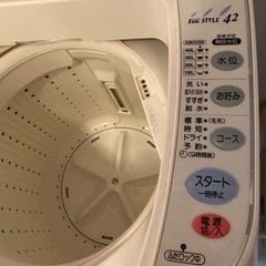 SANYO 洗濯機 2002年製の画像