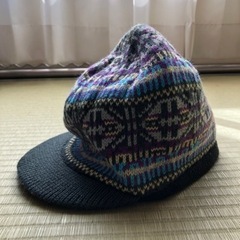 新品未使用　子供ニット帽　の画像