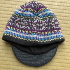 新品未使用　子供ニット帽　の画像