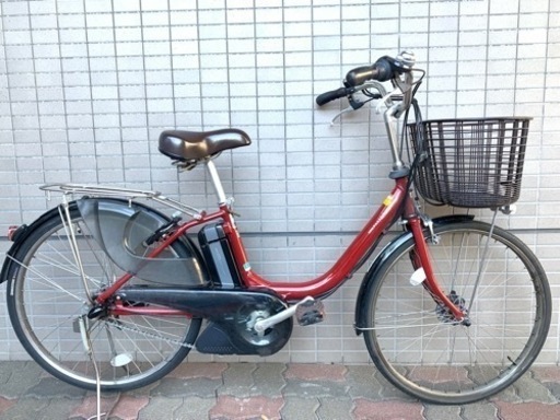 クリスマスSALE 東京23区配達無料　新基準　YAMAHAヤマハ　パスナチュラ　6.6Ah リチウム 電動自転車 中古 24