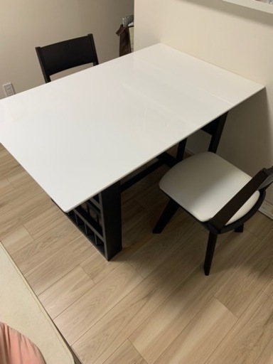伸長式ダイニングテーブルセット【ニトリ】