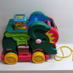 フィッシャープライス　プルトイ（象）の画像