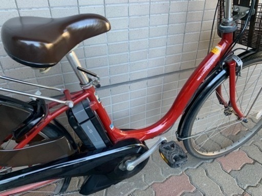 クリスマスSALE 東京23区配達無料　新基準　YAMAHAヤマハ　パスナチュラ　8.1Ah リチウム 電動自転車 中古26