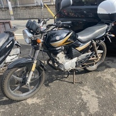 YAMAH セル始動OK YBR125  黒色　カスタム　福岡市南区