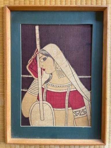 アンティーク ブロカント 額縁 インド