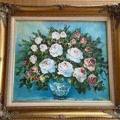 アンティーク 額縁 フレーム 油絵 ブロカント